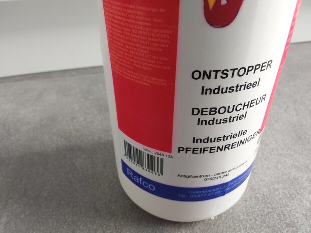 Ontstopper  Rafco zwavelzuur vp 1l     Private label